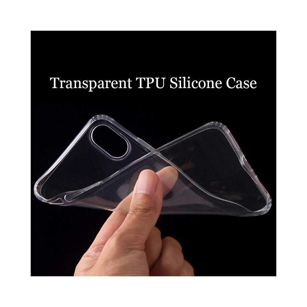 Coque iPhone 16 Pro Transparente en Silicone TPU - Protection Discrète