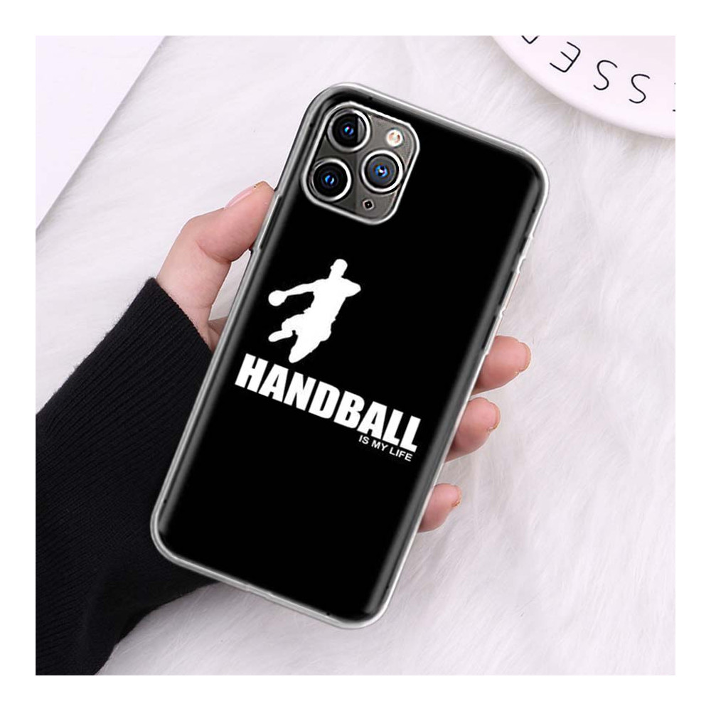 Coque iPhone 15 Pro Handball : Affichez votre passion pour le handball