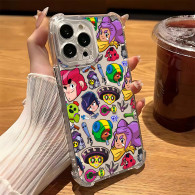 Coque iPhone Transparente Brawl Stars