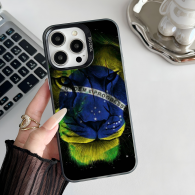 Coque iPhone 11 Lion Drapeau Brésilien - Protection Unique et Élégante