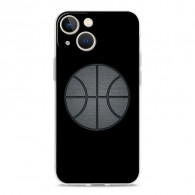 Coque iPhone XS Design Ballon de Basket Noir