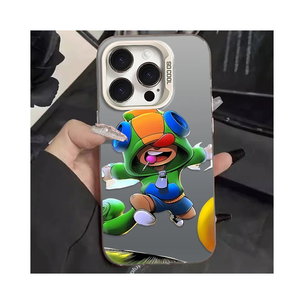 Coque iPhone 16 Plus Leon Brawl Stars : Protection et Style