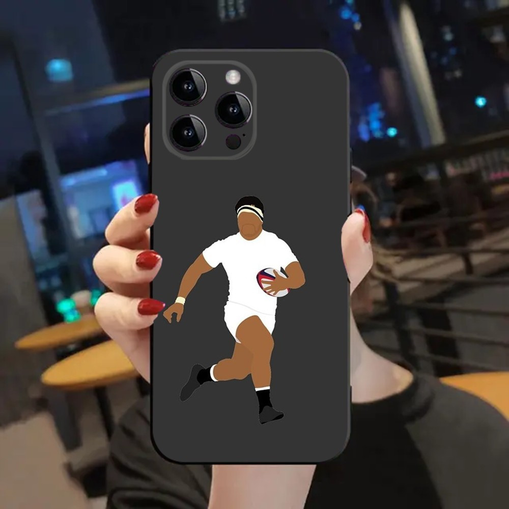 Coque iPhone XR Rugby - Joueur en action