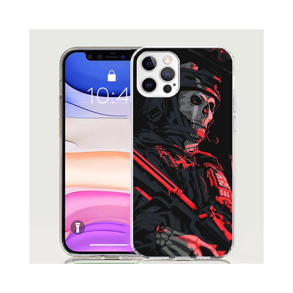 Coque iPhone XS Ghost - Style Militaire