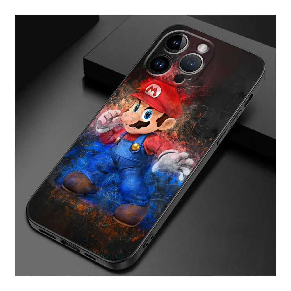 Coque iPhone X Mario - Design Original et Protection Optimale