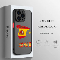 Coque iPhone X Drapeau Espagne Antichoc