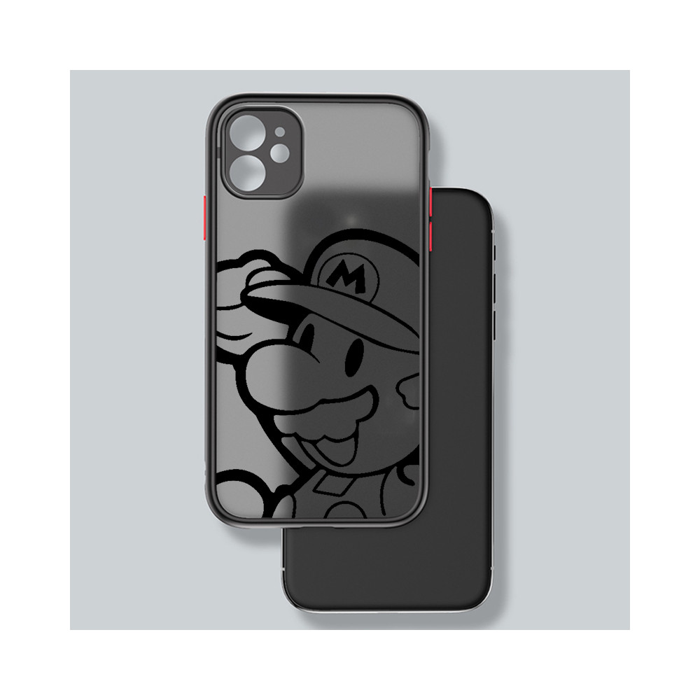 Coque iPhone XR Mario Paper Design