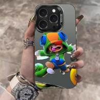 Coque iPhone 15 Leon Brawl Stars