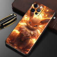 Coque iPhone XS Pokemon Pyroli en Flammes