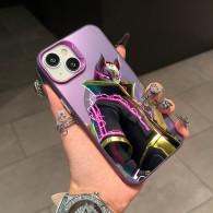 Coque iPhone 16 Plus Fortnite - Personnage Drift Violet