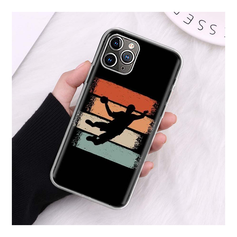 Coque iPhone 11 Pro Handball Rétro