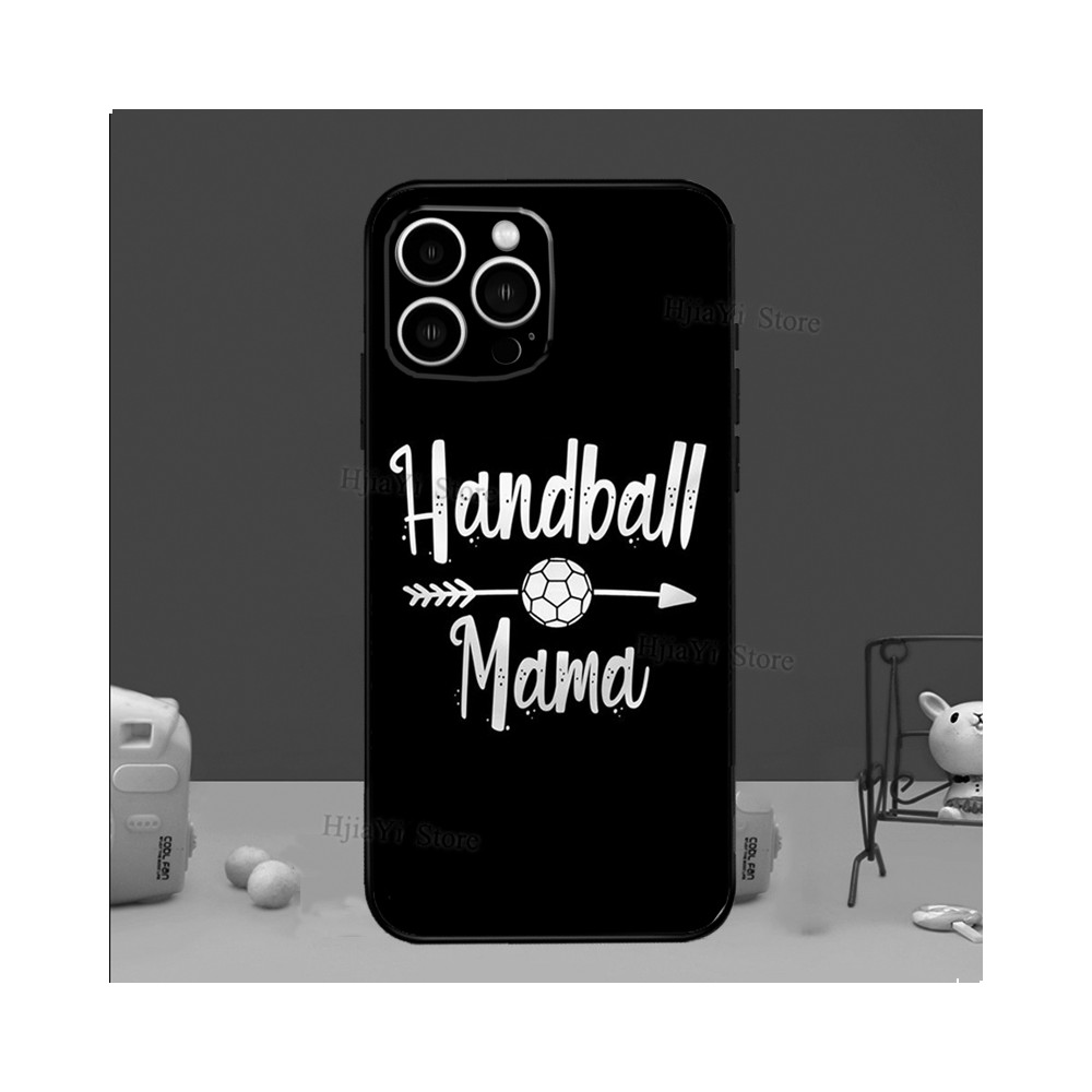 Coque iPhone XS Handball Mama - Accessoire Sportif Tendance