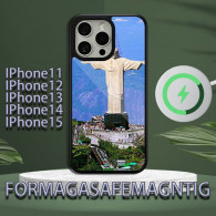 Coque iPhone 13 Magnétique - Christ Rédempteur de Rio