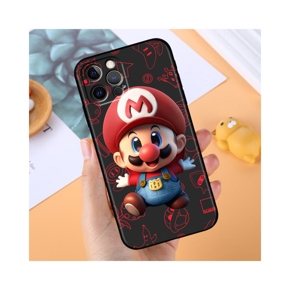 Coque iPhone 12 Mario - Protégez votre téléphone avec style