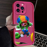 Coque iPhone Brawl Stars Leon Rose