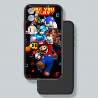 Coque iPhone 11 Pro Personnages Jeux Vidéo Rétro