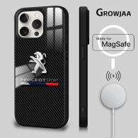 Coque iPhone 13 Peugeot Sport MagSafe en Fibre de Carbone