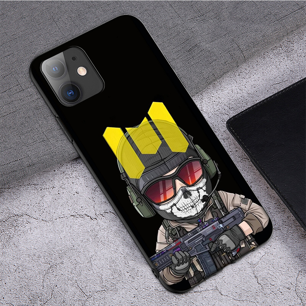 Coque iPhone XS Personnalisée - Design Militaire Call of Duty