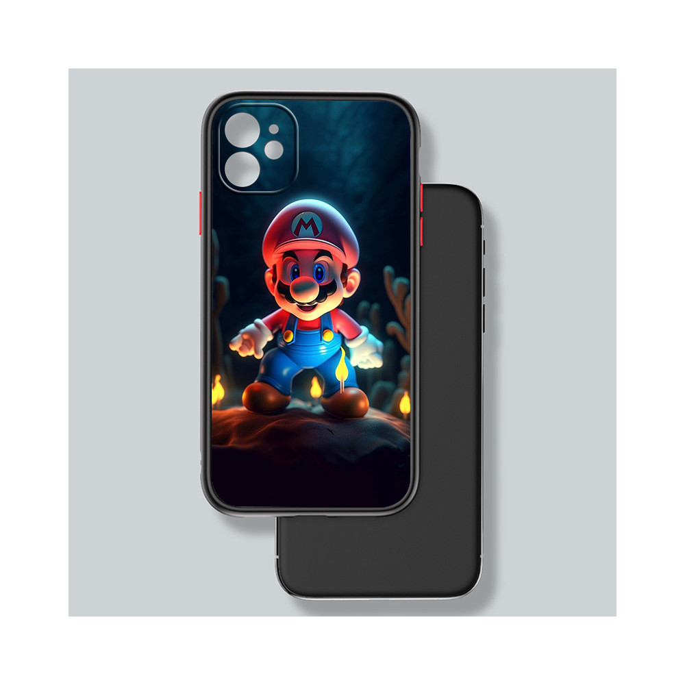 Coque iPhone 11 Mario 3D - Protection et Style Gaming