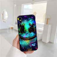 Coque iPhone 13 mini Design Marshmello Coloré - Protection Optimale