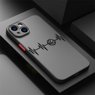 Coque iPhone X Design Rythme Cardiaque Basketball