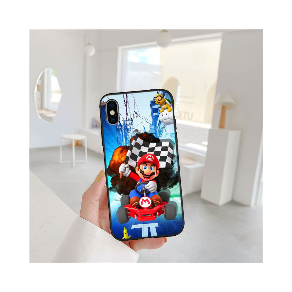 Coque iPhone 14 Pro Max Mario Kart : Foncez vers la victoire avec style!