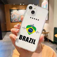 Coque iPhone Brésil : Supportez votre équipe avec style