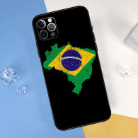 Coque iPhone 14 Pro Max Drapeau Brésil