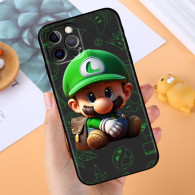 Coque iPhone Luigi : Design Mario Bros unique et protection optimale