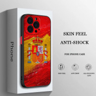 Coque iPhone X Drapeau Espagne Anti-Choc