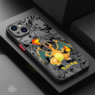 Coque iPhone Pokémon Dracaufeu Manga