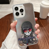 Coque iPhone 14 Pro Ghost - Style Militaire