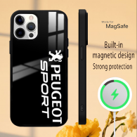 Coque iPhone 16 Pro MagSafe Peugeot Sport - Protection et Style