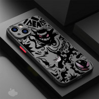 Coque iPhone 13 Pro Max Gengar Pokémon Design Noir