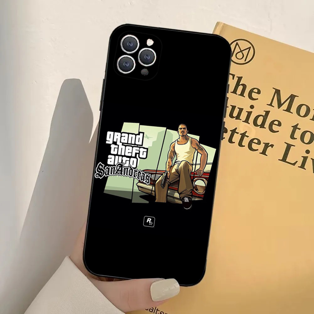 Coque iPhone 15 Grand Theft Auto San Andreas - Protégez votre téléphone avec style