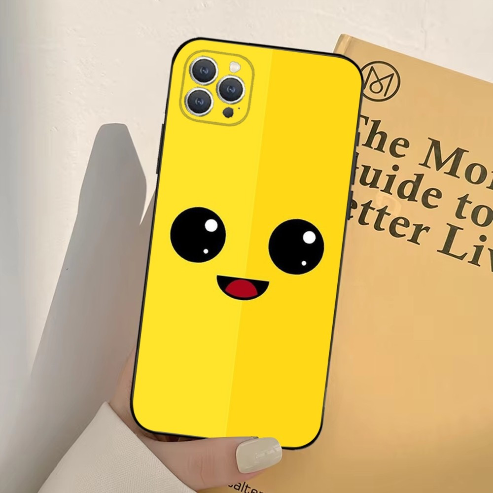 Coque iPhone XS Max Jaune Souriant : Protection et Style