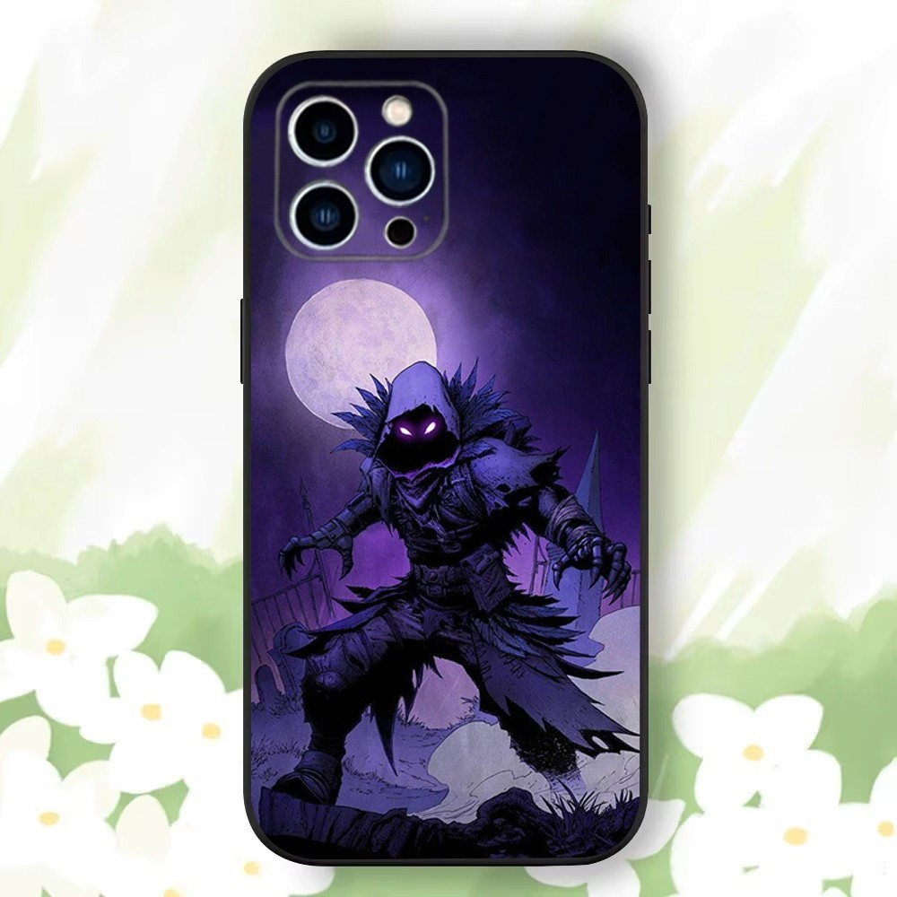 Coque iPhone 15 Personnage Sombre Fantastique et Mystérieux