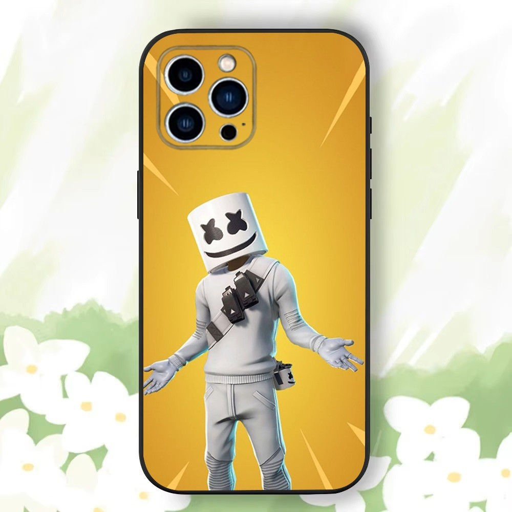 Coque iPhone 16 Plus Marshmello Fortnite - Protection Optimale & Design Unique