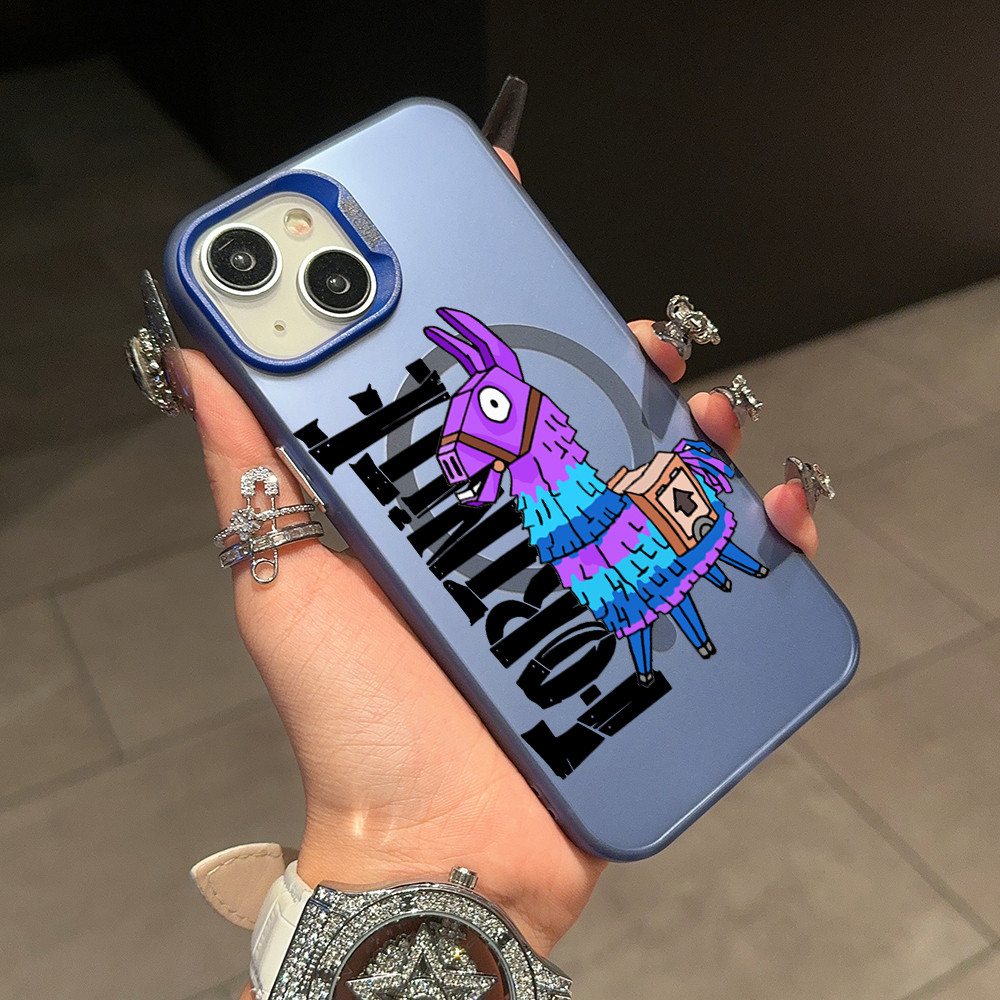 Coque iPhone 16 Pro Max Fortnite Lama - Protection Optimale & Design Unique