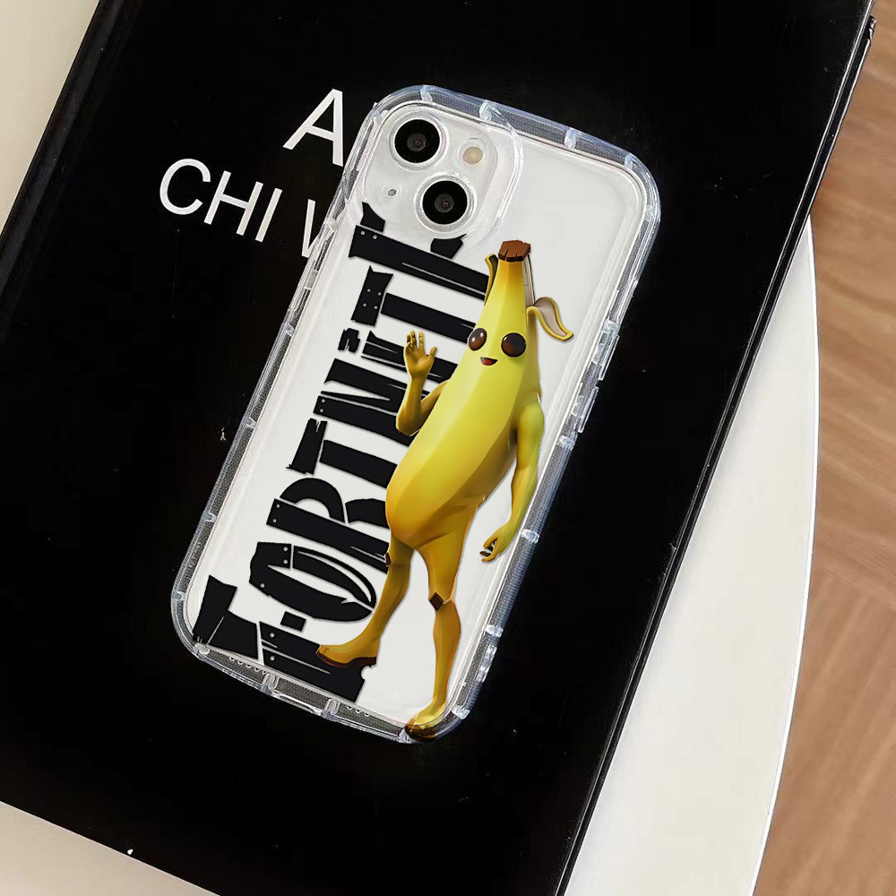 Coque iPhone 15 Fortnite Banane - Protection Optimale & Design Unique