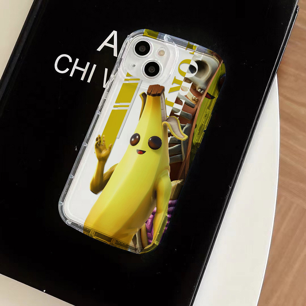 Coque iPhone 16 Pro Fortnite Skin Banane Peely - Protection Optimale & Design Unique