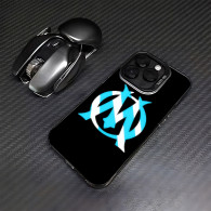 Coque iPhone Logo Olympique de Marseille - Design Bleu et Blanc