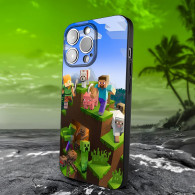 Coque iPhone 11 Pro Incassable Minecraft Aventure Épique - Protection Optimale