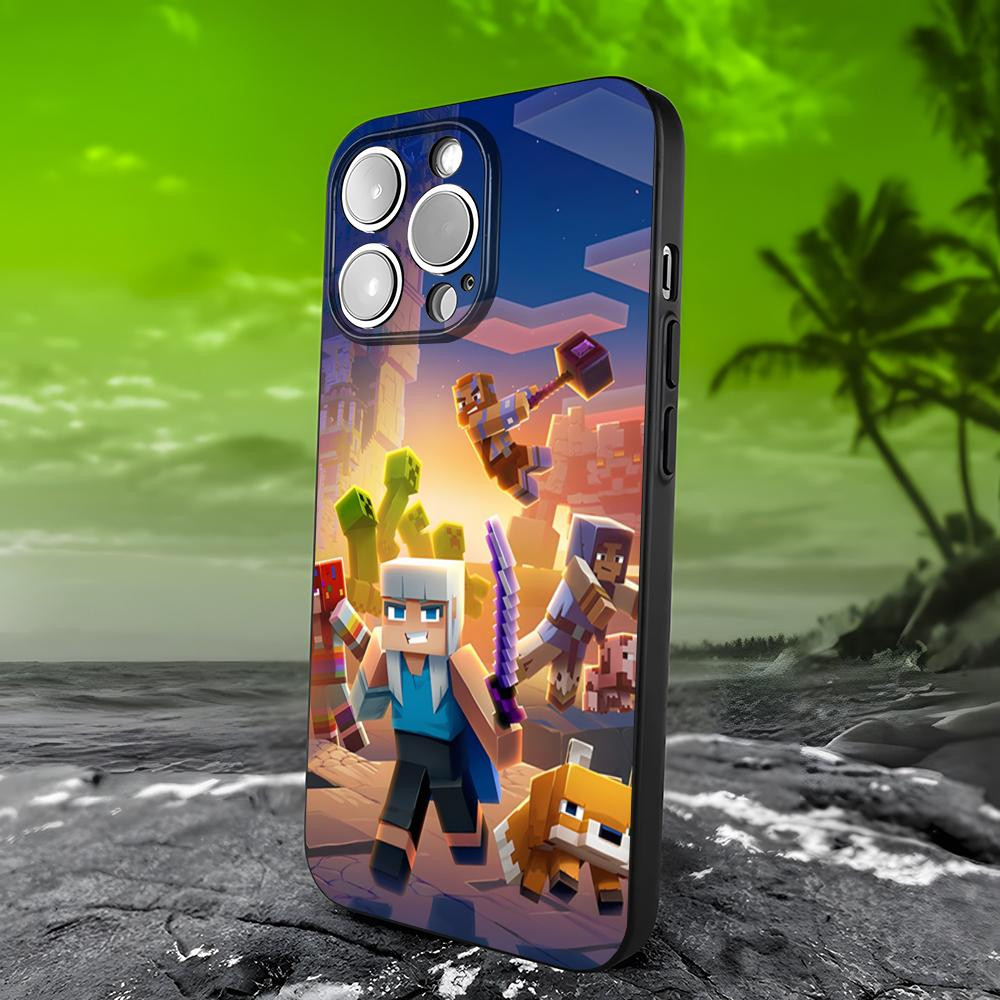 Coque iPhone 13 Minecraft : Protégez votre téléphone avec style !