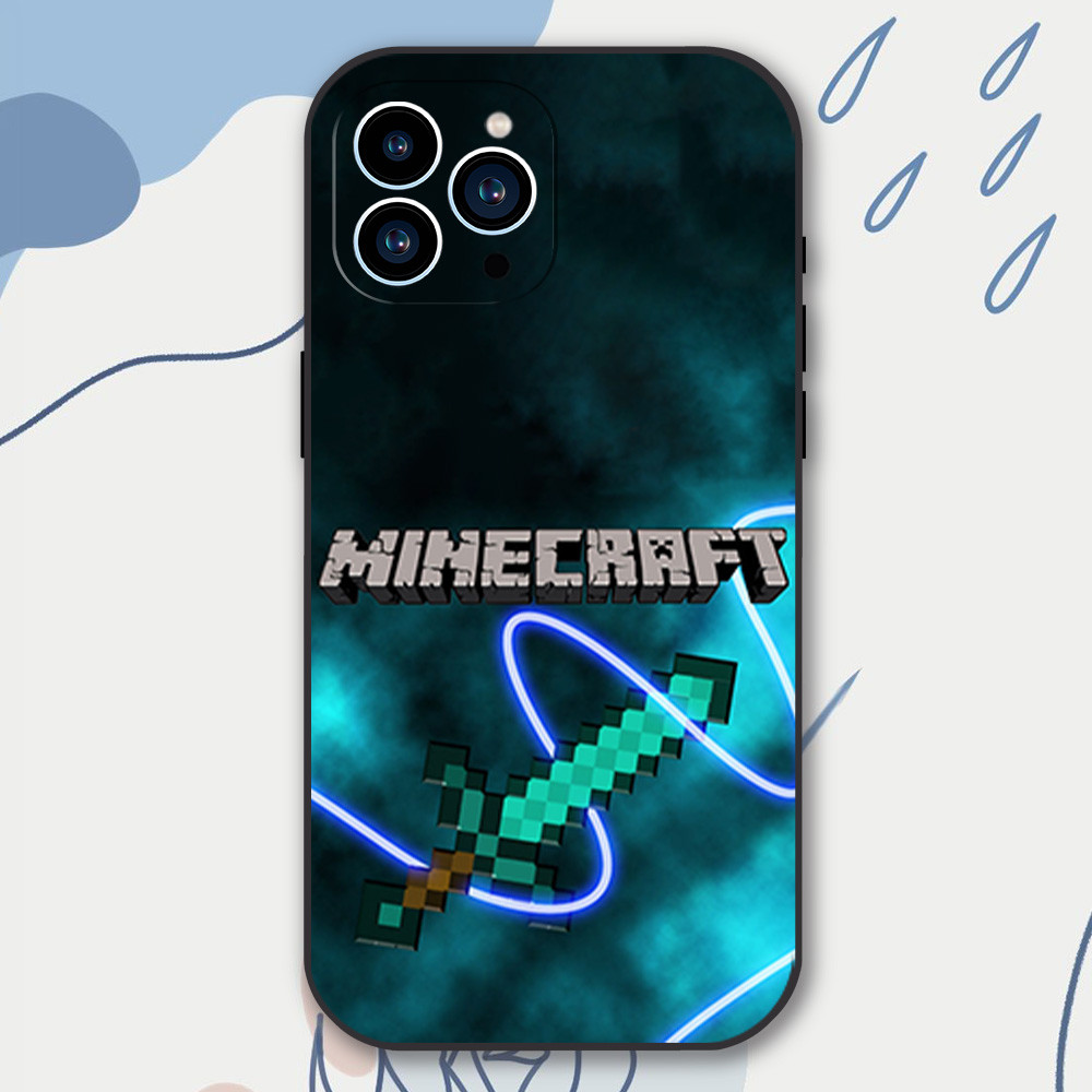 Coque iPhone 16 Pro Max Minecraft Épée - Design Exclusif