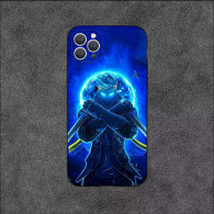 Coque iPhone 15 Pro Ninja Bleu Lumineux - Protection & Style