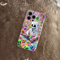 Coque iPhone XR Marshmello DJ : Ambiance Festive et Colorée