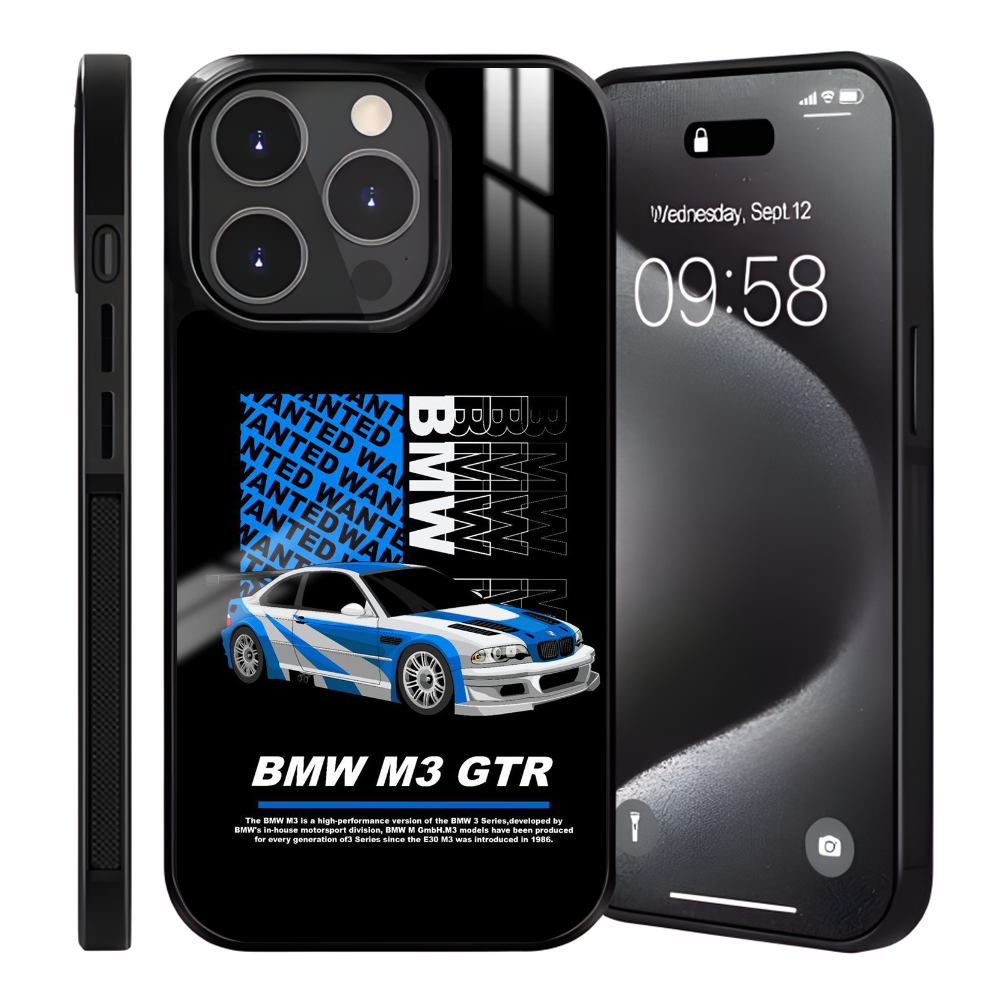 Coque iPhone 13 BMW M3 GTR - Design Sportif & Protection Optimale