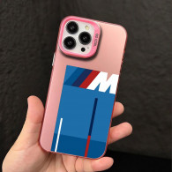 Coque iPhone Rose Design BMW Motorsport - Protection Élégante