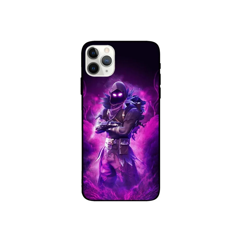 Coque iPhone XS Fortnite Raven